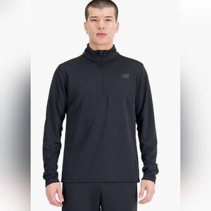 Mens black XL New Balance 1/4 zip pullover